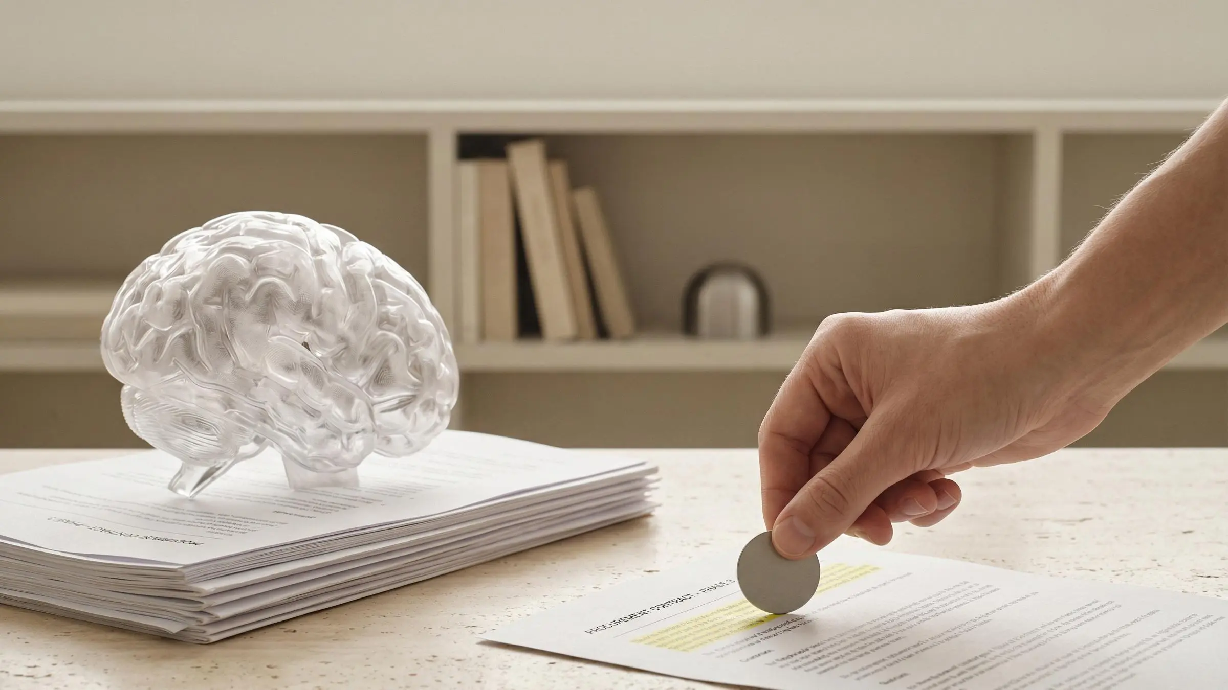 Business team analyzing data to develop B2B business development strategies using neuroscience insights