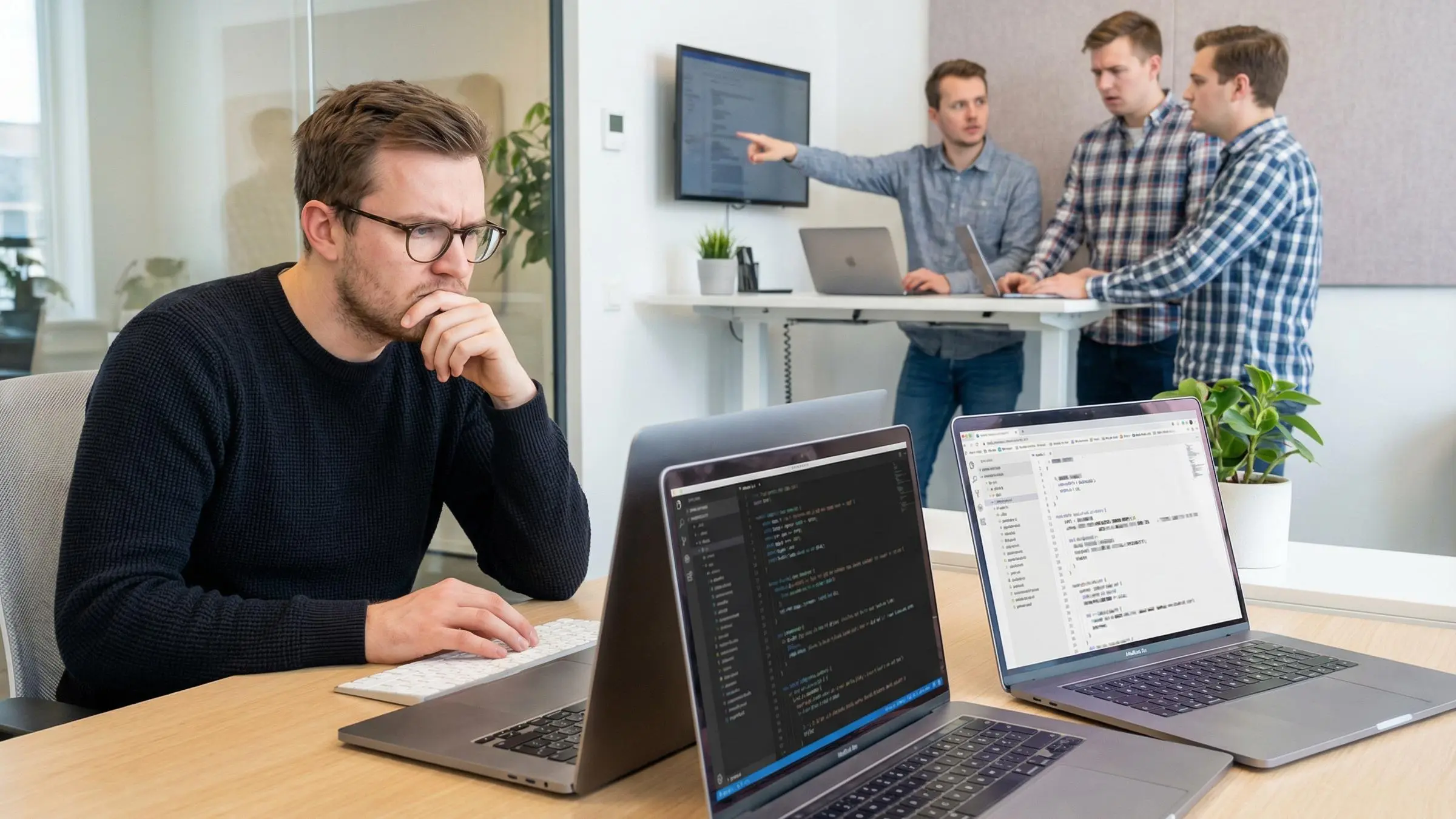 AI creates duplicate code by generating identical or redundant programming segments.