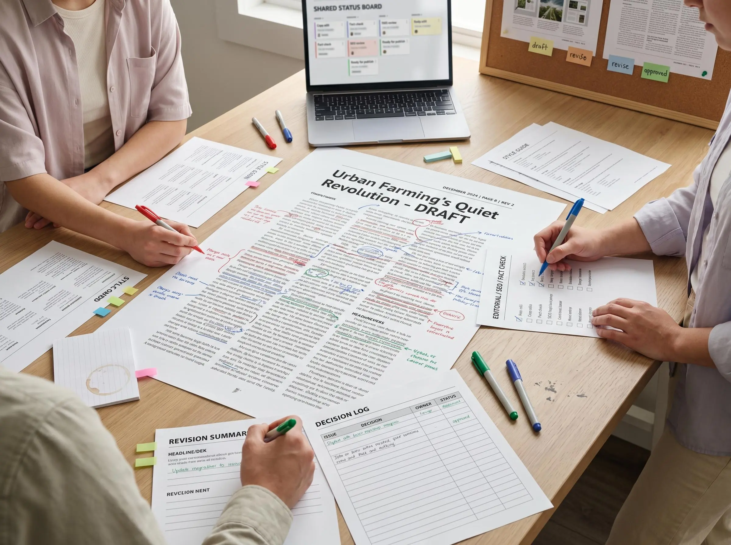 How to streamline marketing content approvals with an editorial collaboration workflow