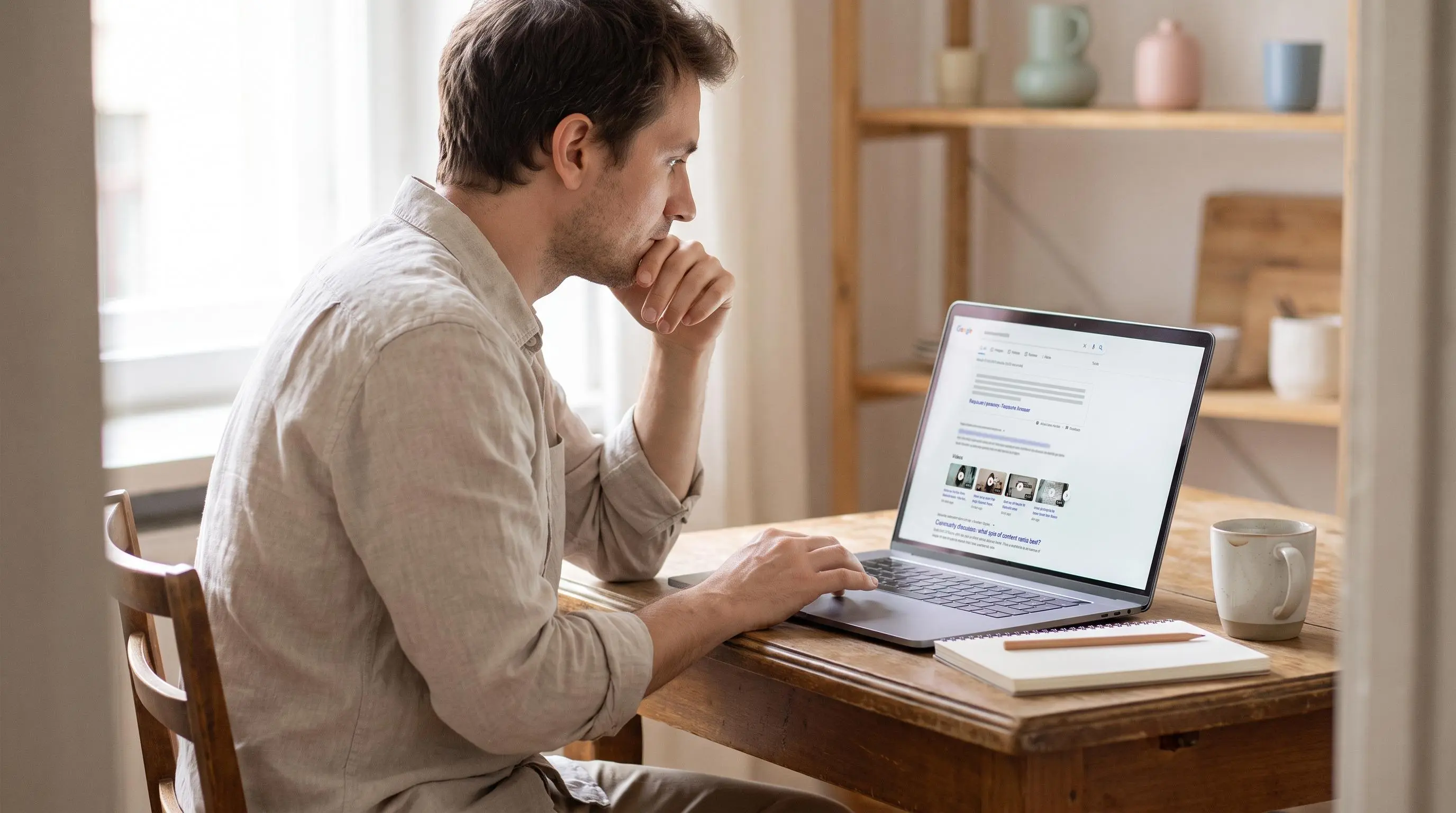 Search intent optimization for AI-written articles through SERP analysis