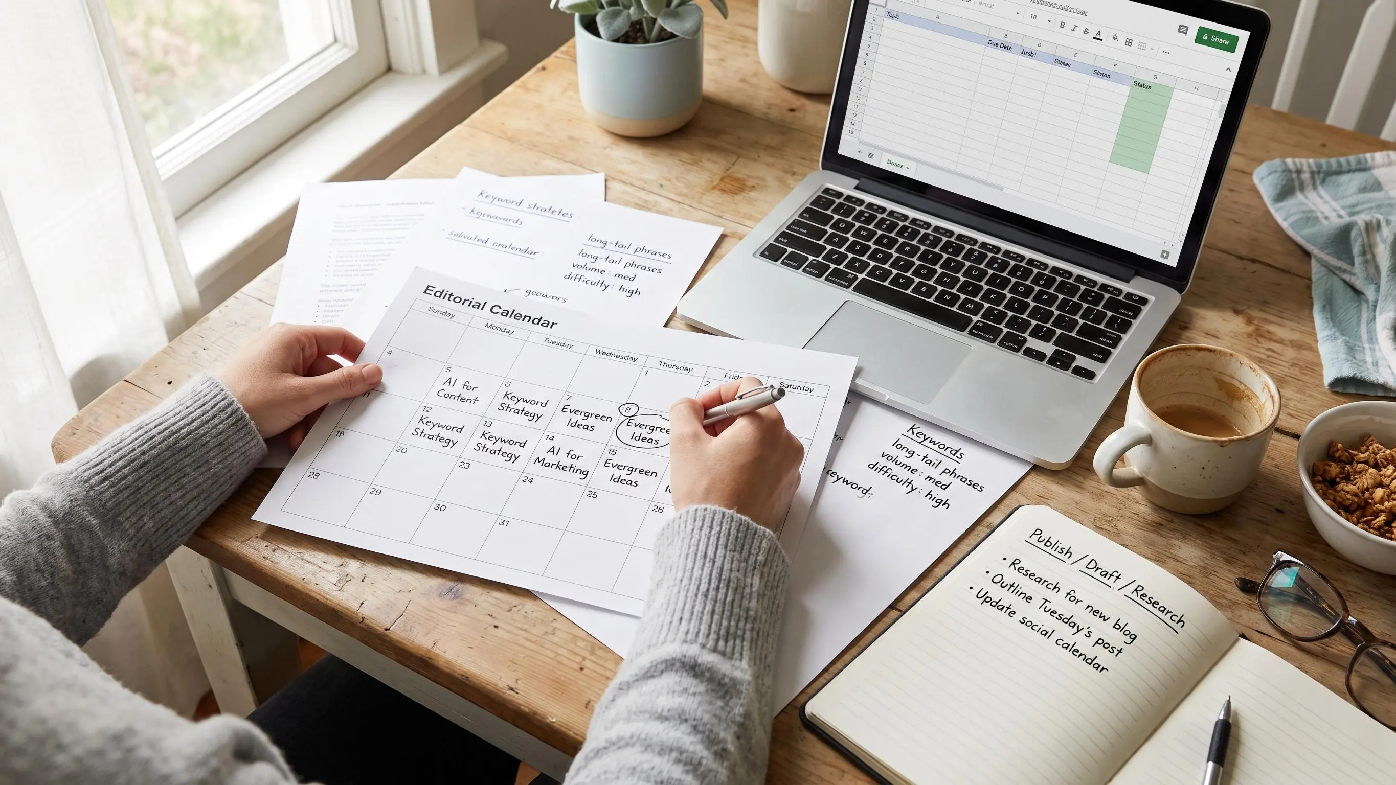 SEO for demand generation content workflows that scale