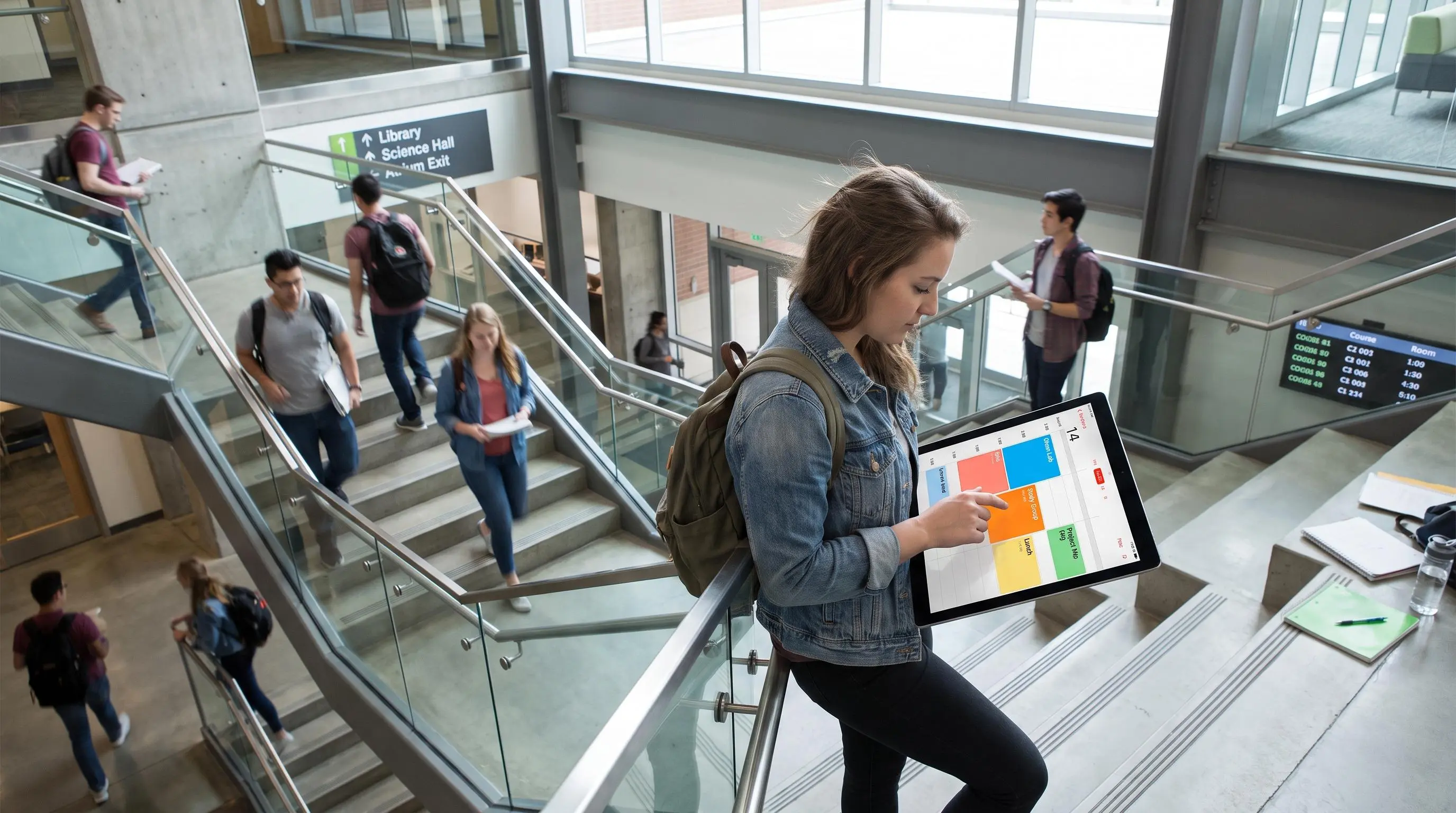 Tiimo app shown as an ADHD study planner
