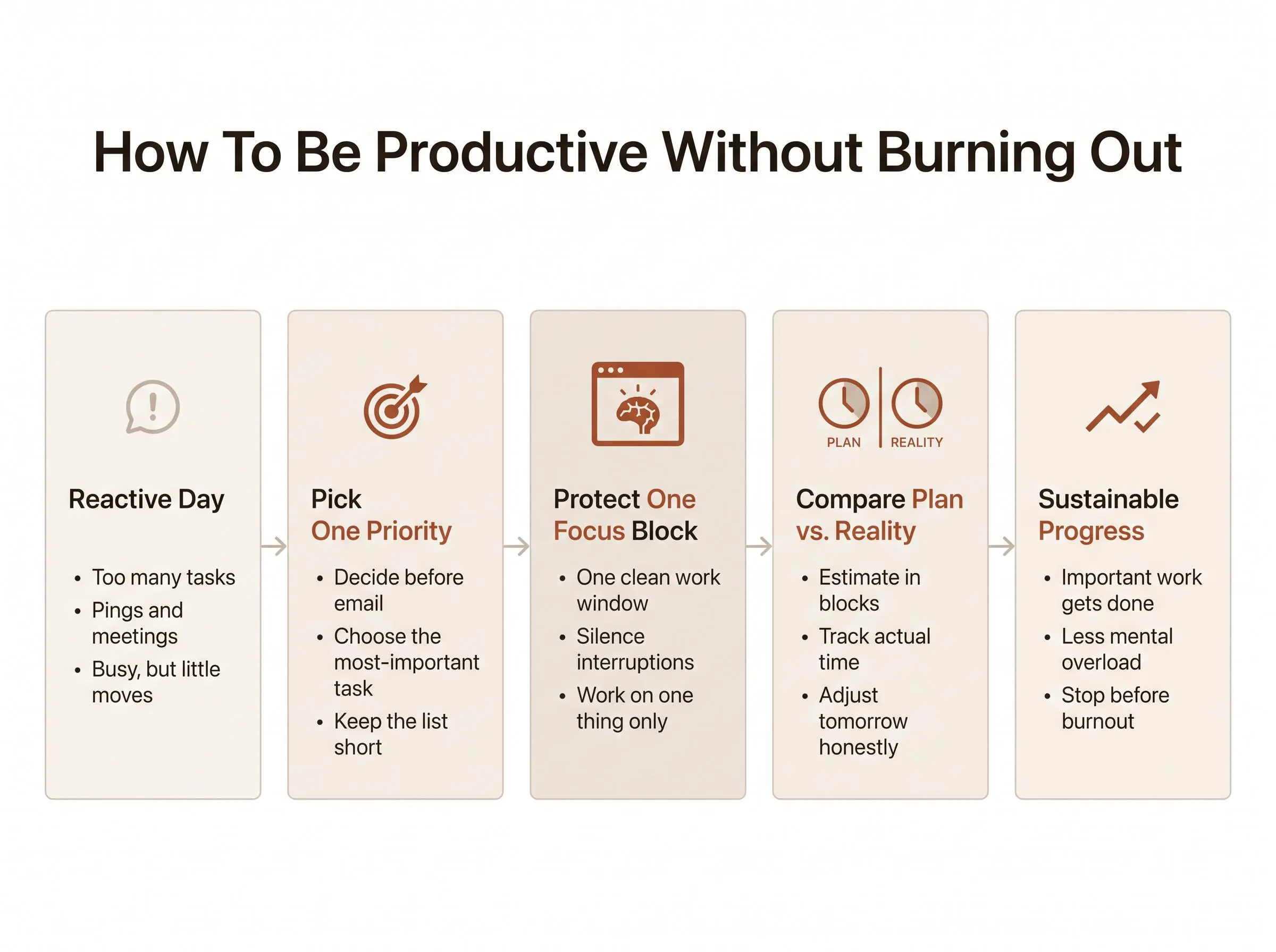 What productivity without burnout actually means